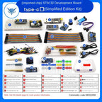 STM32 Development Board Kit STM32F103C8T6 Minimum System Board Entry-level、upgraded Version、type-c Port Simplified Version Kit