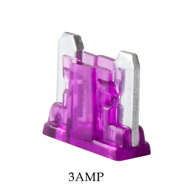 100/50/10pcs Micro Car Fuses Automotive Blade Type Mini Fuse Assortment Blade Fuse Set 2A 3A 5A 7.5A 10A 15A 20A 25A 30A 35A 40A