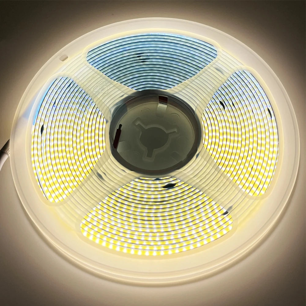 24V CCT COB LED Strip Light 3500K-6500K RA90 608LED/m LED Bar 2.4G RF Touch Remote Smart Life Alexa Google Tuya Wifi Controller