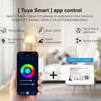 ZL5 FUT089Z Miboxer Zigbee 3.0+2.4G 5 in 1 LED Strip Controller For Single Color/Dual White/RGB/RGBW/RGB+CCT 2.4G Remote Control