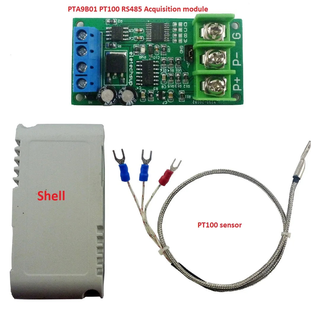 PT100 Thermocouple RTD Sensor Tester with High-Quality Temperature Measurement IC -20-400 Celsius RS485 Modbus Rtu
