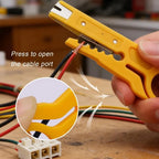 Network Wire Stripper Mini Cable Stripper Tools for RJ45 CAT5 CAT6 Data Lines Wire Knife Crimper Pliers Electricians Hand Tools
