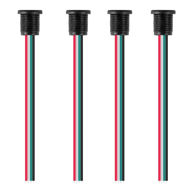10pcs Type-C Female Socket Connector Waterproof Jack Female Charging Port 3A USB-C Charger Plug Socket(4pin Without Terminal)