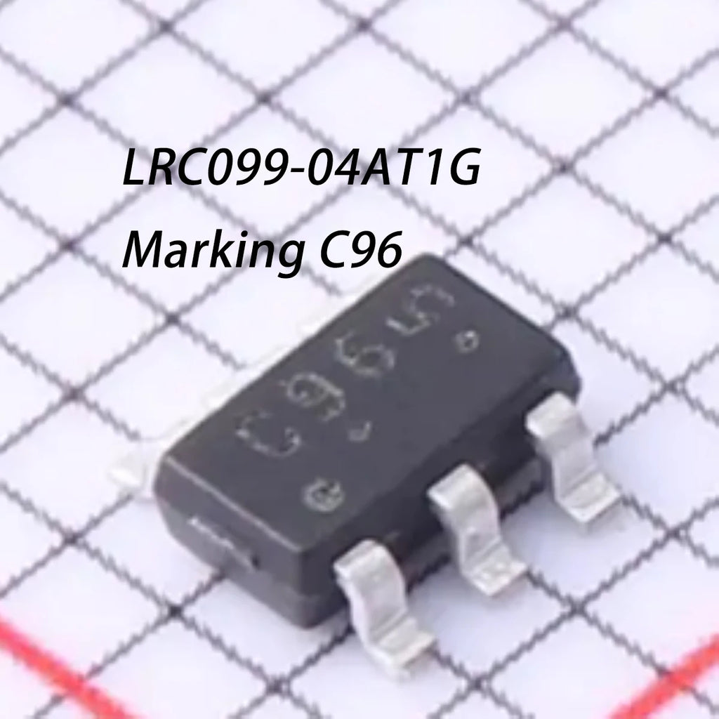 50Pcs Lrc099-04At1G Marking C96 Tsop-6 Sot-23-6 New Original Esd Protection Diodes Tvs 5V 6V 5A 12V; 1.8V 4-Ch 1Ua 0.45Pf 0.9Pf
