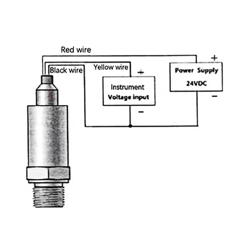 0-10bar 0-16bar 0-20bar Ceramics Pressure Transmitter 0-5V 0-10V Water Oil Air Gas Pressure Sensor
