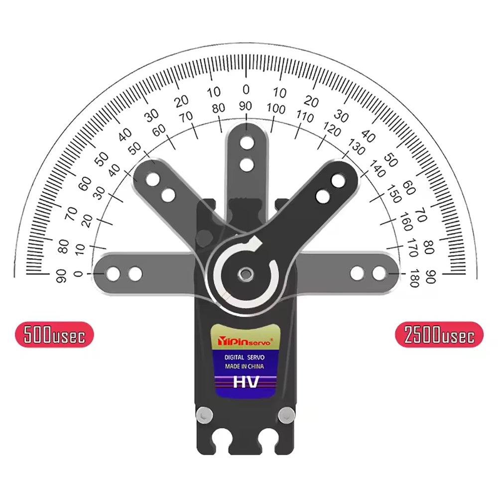 40KG 35KG Digital Servos Motor All Steel Helical Gear Waterproof RC Servo  for 1/8 1/10 RC Trucks & Competition Robots