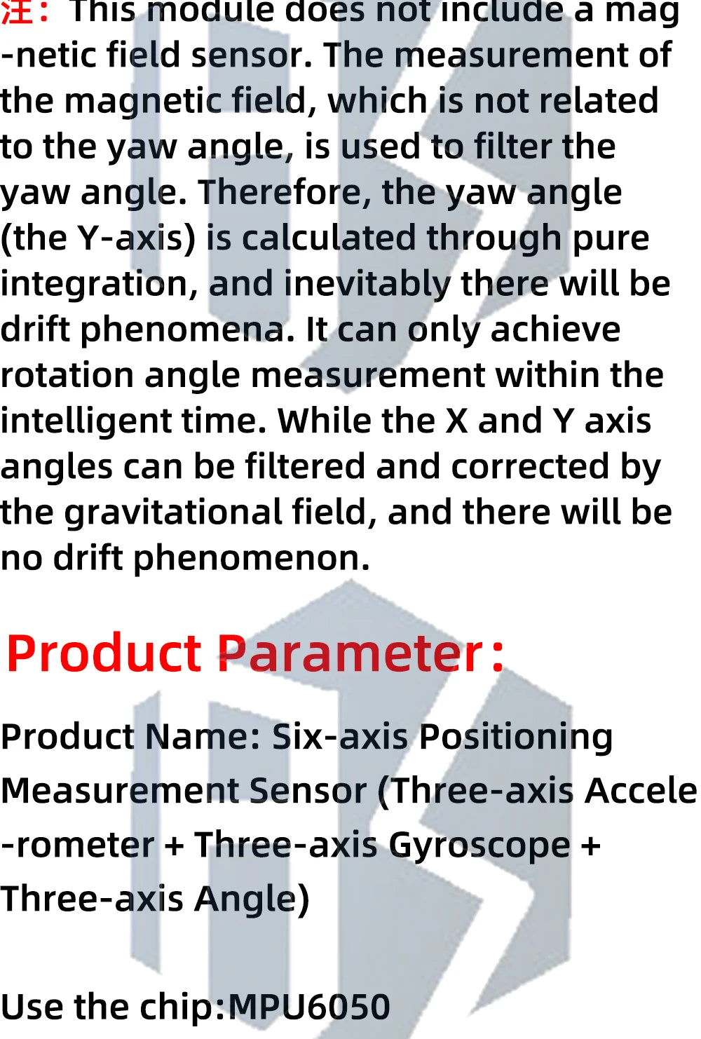 6-Axis MPU6050/MPU9250 Accelerometer and Gyroscope Sensor Module with Serial TTL and I2C Interfaces – Tilt and Motion Detection