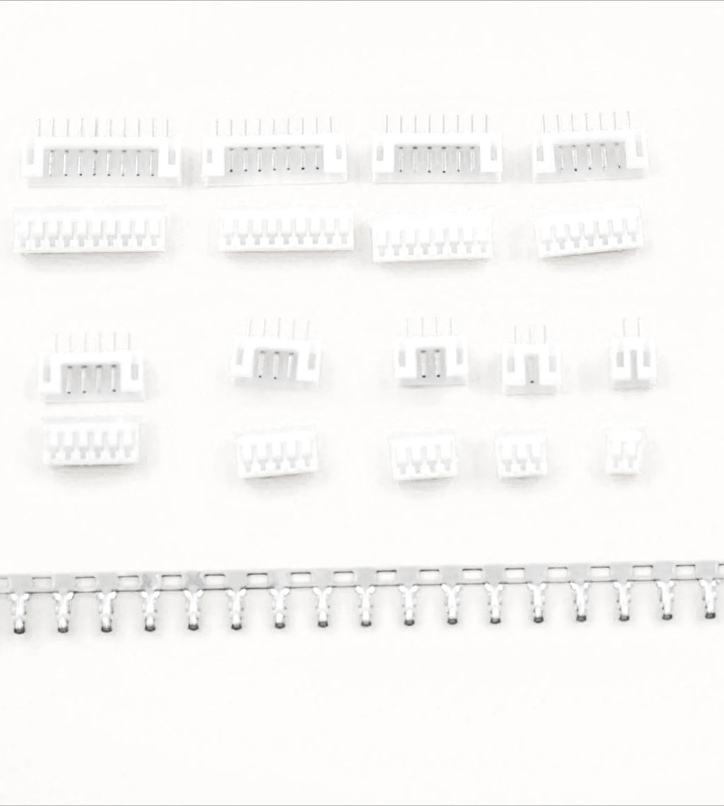 20Sets PH2.0 Connector Pitch 2.0  Connector Straight Needle Seat+Plug+Terminals 2P 3P 4P 5P 6P 7P 8P 9P 10P