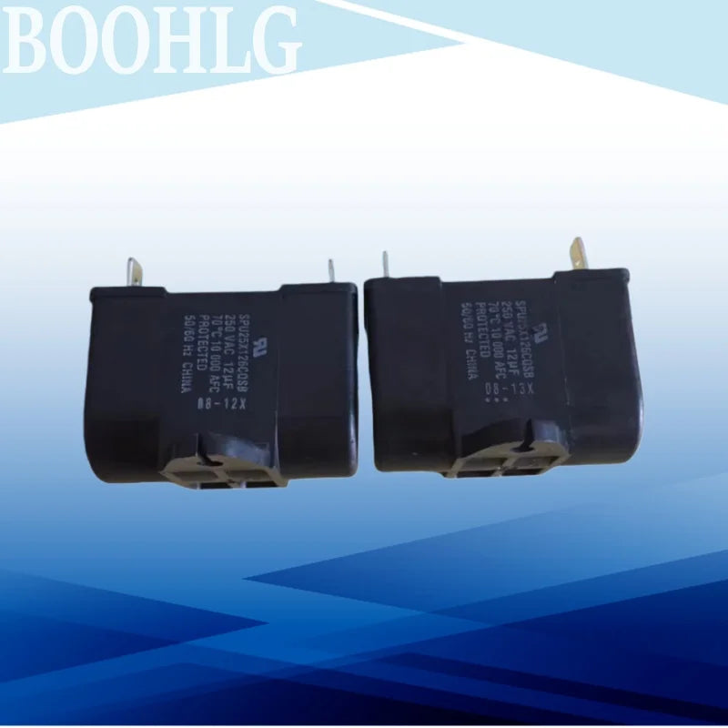 5PCS 250VAC 12uf 250V Washing Machine Motor Start Capacitor Platinum Machine Poleless Capacitor