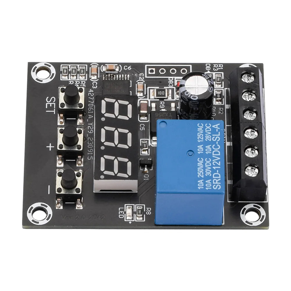 DC7-9V 12V 24V Voltage Relay Module Upper Lower Limit Detection Control Switch Off ON Over Voltage Protection