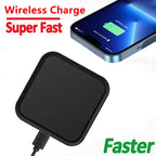 MINI Wireless Charger Station with Cooling Hole for iPhone 17 16 Pro Max 15 14 13 12 Samsung Xiaomi Pro Max Fast Charging Pad