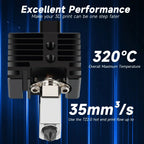 For Bambu Lab X1 Series Hotend Upgrade 2.0 Version Bambulab Bi Metal Fit Bamboo Bambu labs X1 X1C Hot End X1C Thermistor