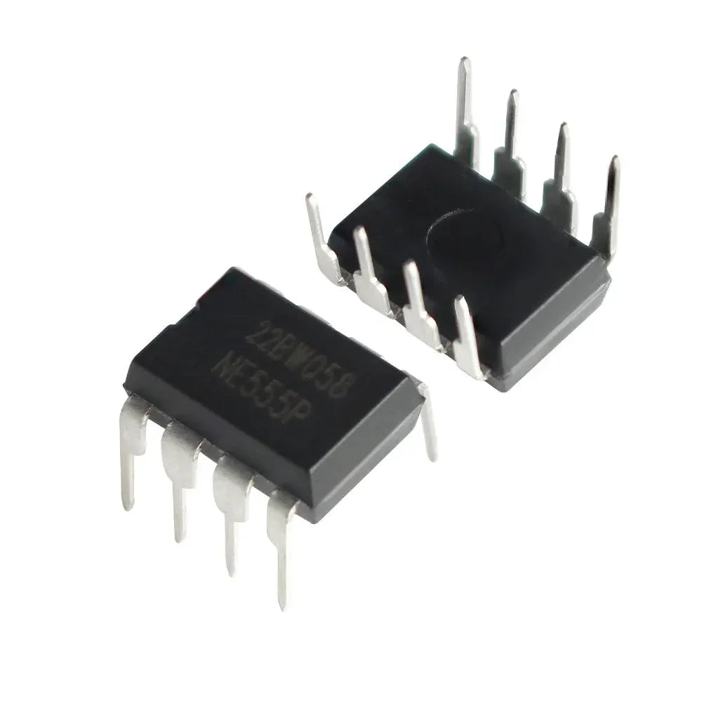 Takefast 10/25/50/100/500PCS Integrated Circuits NE555 NE555P DIP-8 IC Chip Kit