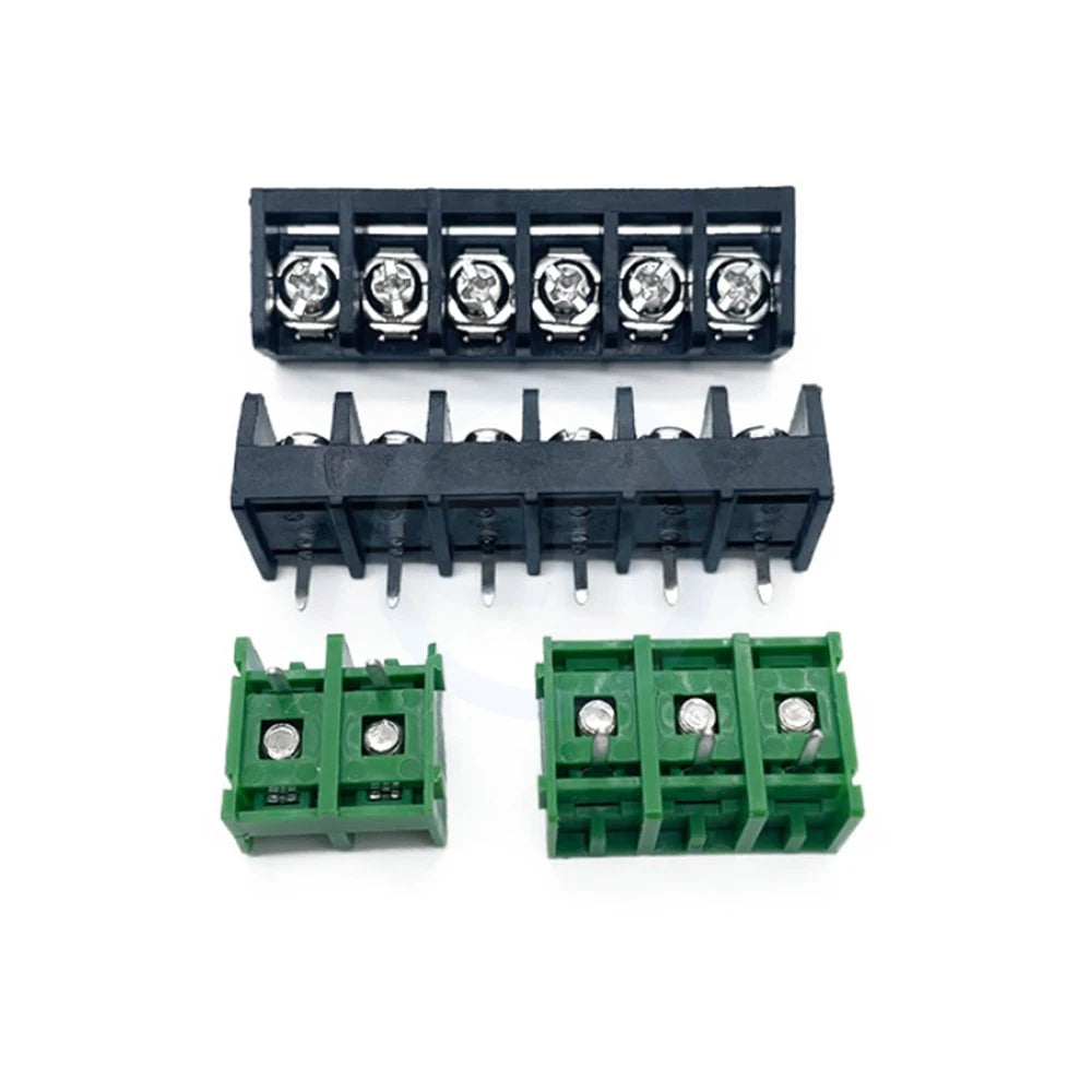(20 pcs) HB9500 9.5mm Pitch Black Green Grid Type Terminal Block Splicing High Current PCB Board HB9500-9.5 2-3Pin