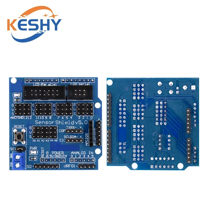 V5 Sensor Shield Expansion Board Shield For Arduino UNO R3 V5.0 Electronic Module Sensor Shield V5 expansion board