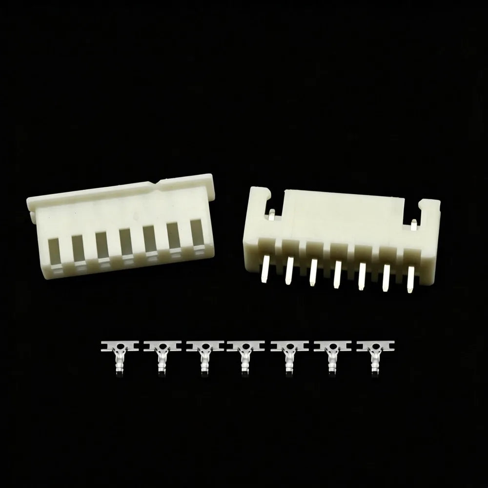 10pairs JST XH2.54 2/3/4/5 Pin Terminals Plastic Shell Male Plug Female Socket Wire Connector XH 2.54 2P 3P 4P 5P 6P 7P 8P 9P