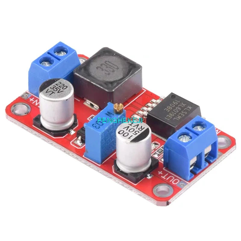 1PCS XL6019 DC-DC adjustable boost power supply module 5A current high power super XL6009 LM2577 upgraded version