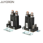 High Quality 4 Pin SPST 500A DC12V Solenoid Auto Car Starter Relay Start Contactor Double Batteries