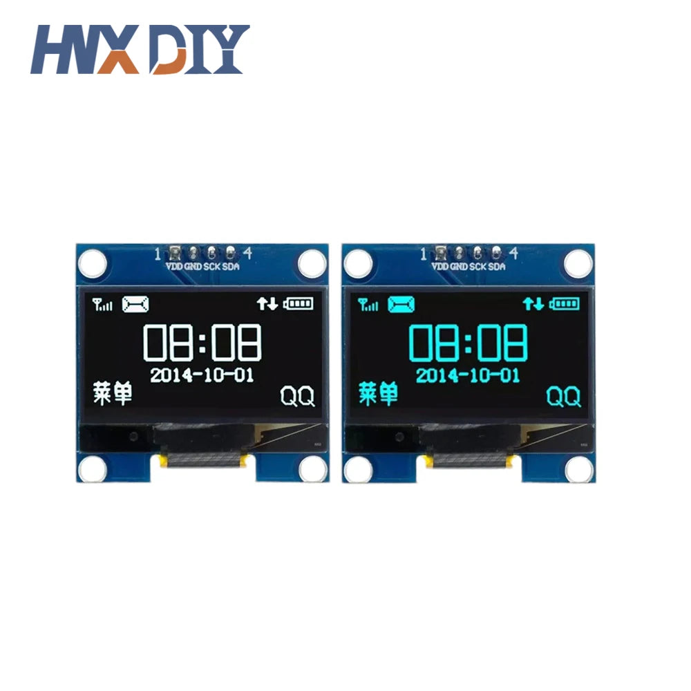 1-10pcs 1.3" White Blue Color IIC OLED Display Module Drive Chip SH1106 128X64 1.3 Inch LCD IIC I2C Communicate For Arduino
