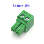 50pcs KF2EDGk 15EDGk 3.81 Pluggable Terminal Block Connector 3.81mm Pitch 2P/3P/4P/5P/6P/8P/9P/10P