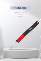 ANSIKI T65 Portable Soldering Iron 9-20V 65W 180-500° Adjustable Temperature DIY Weld Repair Tool Portable Welding Kit
