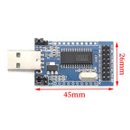 Liludin CH341A Multi-Function USB Adapter USB To UART I2C SPI TTL ISP EPP MEM Flash Programmer Debug Module