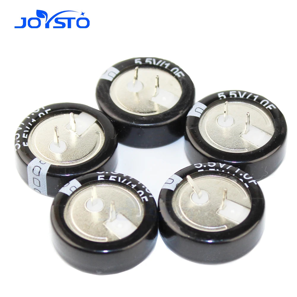 5.5V Super Capacitor 0.1F 0.22F 0.33F 0.47F 1F 1.5F 4.0F V-Type C-Type H-Type Button Farad Capacitor
