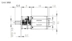 1pcs GA12 N20 DC 12V (Support 9V 6V 3V) Mini Micro Metal Gear Motor High Torque 10002000 4000 RPM
