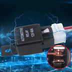 Waterproof Automotive Relay 12/24V40A 4P Car Realy  Heavy Duty Switch Car Air Conditioner Fan Lamp Auto Relay with Relay Socket