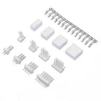 5/10Sets KF2510 Connector 2.54mm Straight / Curved Pin Header 2/3/4/5/6/7/8/9/10P ( Plug Male + Female + Terminal ) Kit