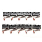 10Pcs Micro Roller Lever Arm Open Close Limit Switch KW12-3 PCB Micro Switch‘