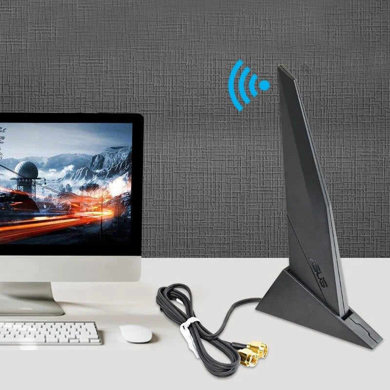 Originele ASUS 2T2R WIFI 6 Dual Band Moving Antenna 2.4G 5.8G for  ROG Z390 Z490 X570 B460 B360 PC Moederbord Router