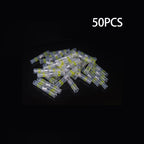 50PCS Waterproof Solder Seal Heat Shrink Tube Wire Connectors Terminals With Soldering Sleeves