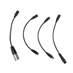 DC 5.5 × 2.1mm Female Conversion Cable DC to 3pin XLR/GX12 GX16 Aviation/Xiaomi Connector Car Battery Charger Adapter Cables