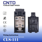 CNTD CLS‑1 Industrial Limit Switch CLS‑111 CLS‑112 CLS‑127 IP65 1NO+1NC 250VAC Waterproof Travel Switch for Automation Machinery