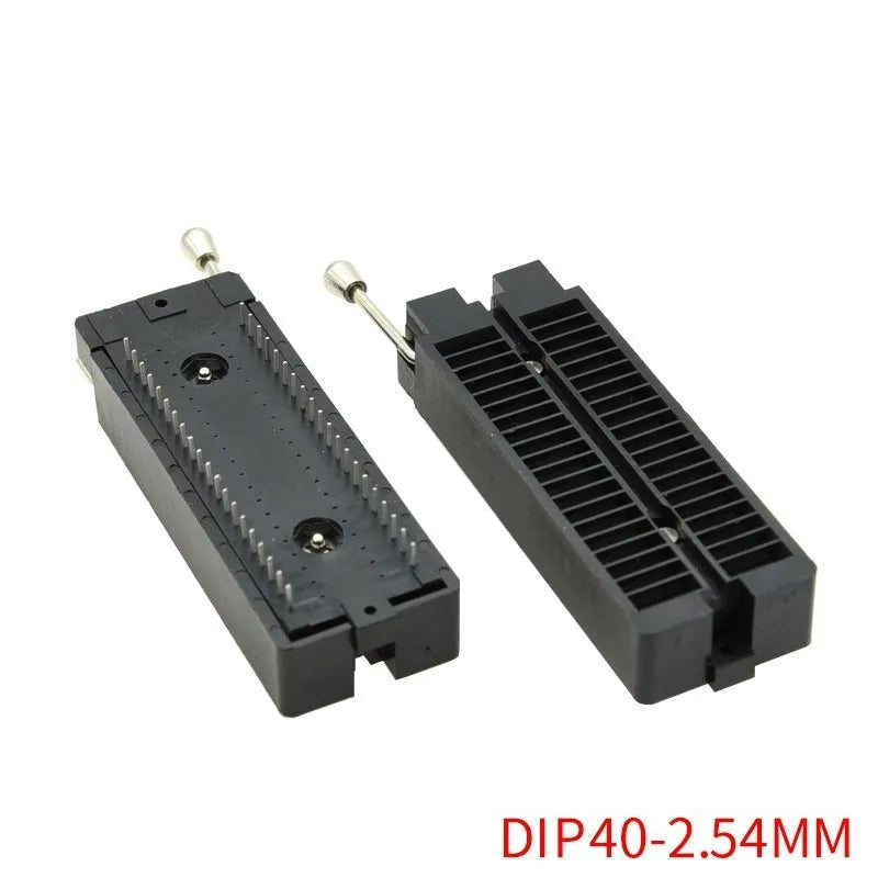 1PCS / LOT IC Locking Base Single Chip Microcomputer Chip Test Base Wide Narrow 24P 28P 32P 40P 48P