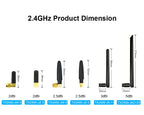 2.4 GHz WiFi Antenna Router Antennas 2.4GHz Antenne for Wireless Module ZigBee SMA Male 2.4G Mini Aerial for  FPV Controllers