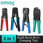 RJ45 Crimper RJ11  Tool Ethernet Network LAN Cable  Cutter Stripper Plier for 6P 8P RJ11 RJ12 Network Plier