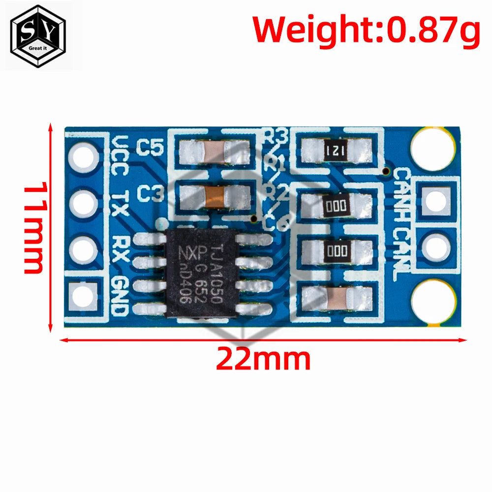1/5/10PCS CAN Bus Module Transceiver TJA1050 Controller Schnittstelle Driver Interface Board