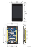 Waveshare ESP32-S3 2inch Capacitive Touch Display IPS 240×320 Camera Touch Option Supports WiFi Bluetooth Development Board