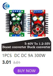 DC-DC XL6009 Digital Boost Step Up Power Supply Module Adjustable 4.5-32V to 5-52V Step-up Voltage Regulator With LED Voltmeter