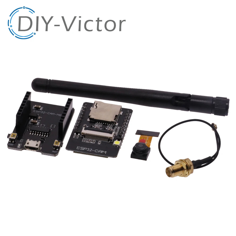 ESP32-CAM WiFi Module 2.4G Antenna ESP32 Serial to WiFi ESP32 CAM Development Board 5V Bluetooth with OV3660 Camera Module DIY