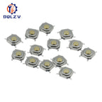 12V 5.2*5.2*1.5mm 12V 0.5A 4 Pin SMT Push Button Switch Metal Tactile Micro Tact Touch Switch Copper Interruptor 4x4x1.5