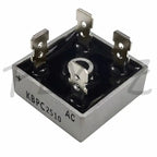 5Set Diode Bridge Rectifier KBPC5010 KBPC1510 KBPC2510 KBPC3510 Rectifiers 15A 25A 35A 50A 1000V With Aluminum Heatsink