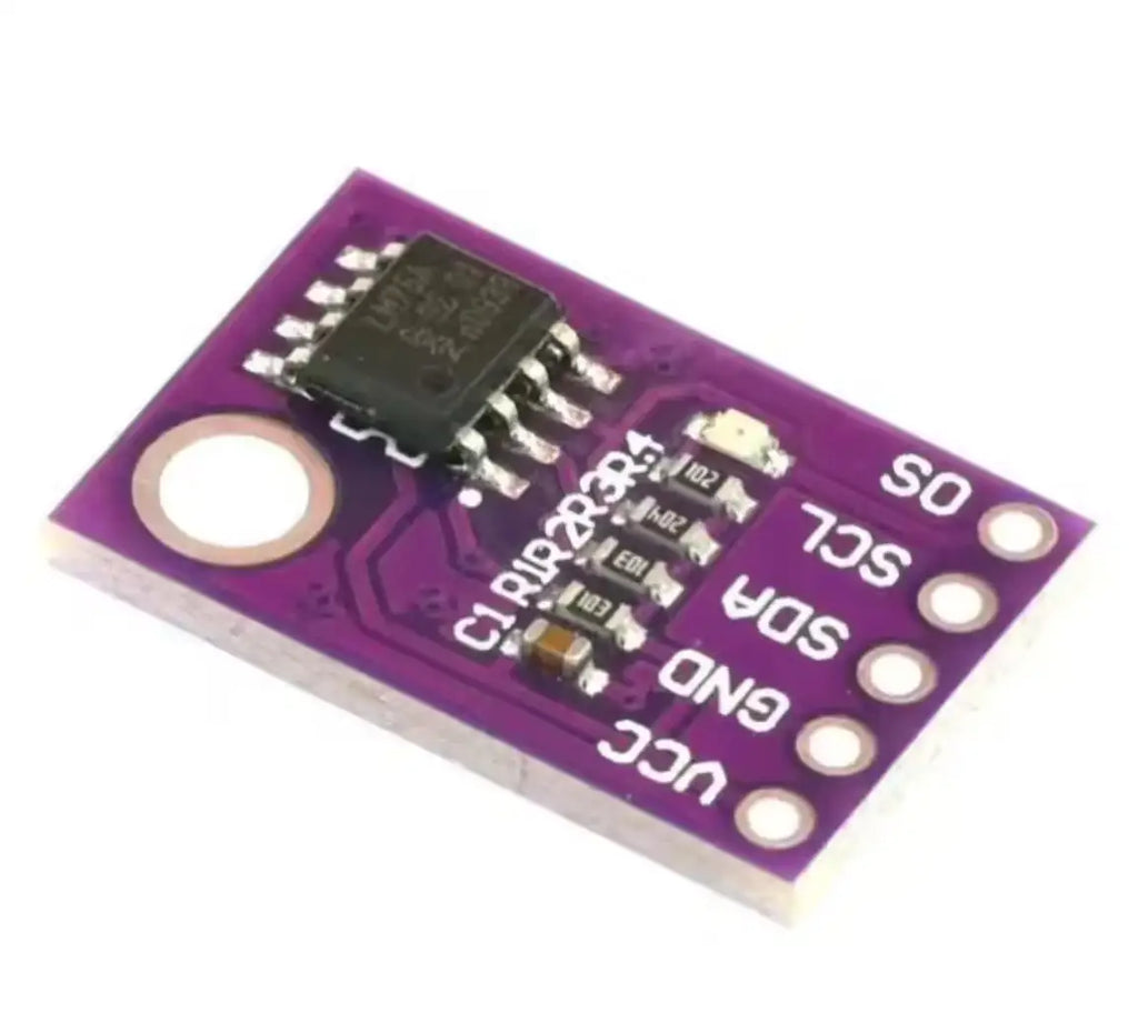 LM75 Temperature Sensor Module High Speed I2C IIC Interface High Precision Development Board For Arduino LM75A