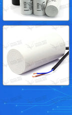 CBB60 Capacitor 450V AC Motor Run Capacitors 3/4/5/6/8/10/12/14/15/16/18/20/30/35/40/50/60/70UF for Washing Machine, Water Pump
