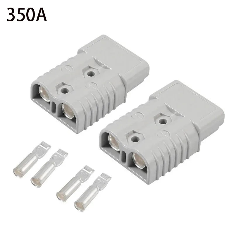 2 PCS For Anderson Connector Plug Electric Forklift EV Car Battery Quick Connect Disconnect Power 50A 120A 175A 350A 600V Plug
