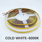 DC 12V/24V 8MM COB LED Strip Free Cut Cuttable 400LEDs/M 528LEDs/M High Density Flexible Tape Home Decoration Lighting 0.5M-10M