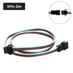 1-10 PCS 2Pin 3Pin 4Pin 5Pin JST LED Extension Cable 22AWG Electric Wire Male Female Connector for Led Light Strip CCTV Driver