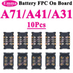 10Pcs Battery FPC Connector For Samsung A52 A32 A22 A52s A72 A71 A31 A51 A50s A30s A10 A20 A20e On Board inner Cilp Contact Plug